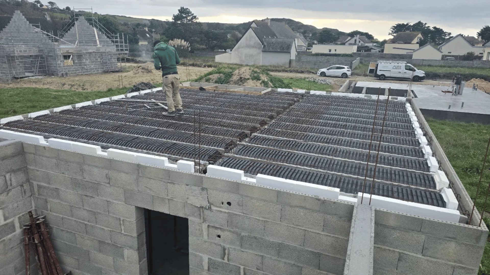 Réalisation de maçonnerie par Design Construction